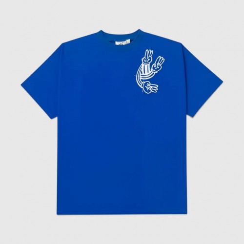 Adidas Originals Graphic Trefoil T-Shirt Μπλε / Pre-Owned